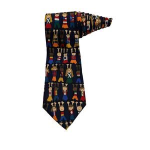 Save The Children If We All Work Together Leah Age 8 Vintage Novelty Necktie